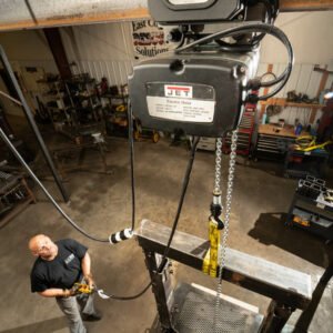 Jet TS050-015 3PH 1/2-Ton Electric Hoist w/ 15' Lift (140234)