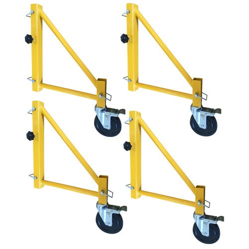Pro-Series GSORWCS 18 inch Scaffolding Outriggers with Casters - 4 Piece Set 1 Pro-Series GSORWCS 18 inch Scaffolding Outriggers with Casters - 4 Piece Set