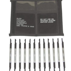 Lock Technology 280 12 Piece GM Rocker Lock Pick Set