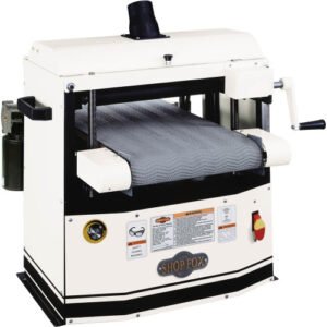 Shop Fox Bench-Top Drum Sander with Variable Speed Feed and 1.5 HP Motor (W1740)
