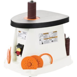 Shop Fox Oscillating Spindle Sander Benchtop 1/2 HP with Accessories (W1831)