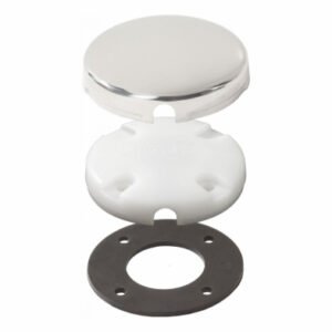 BS1007100   Side Entry CableClam with Stainless Steel Dress Cap