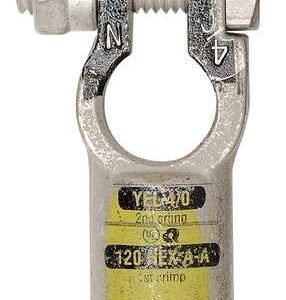 QC4040-005N   Quick Straight Clamp Connector 4/0 AWG Negative Crimp (Pack of 5)