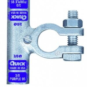QC4330-005P   Quick Flag Connector 3/0 AWG Positive Crimp (Pack of 5)