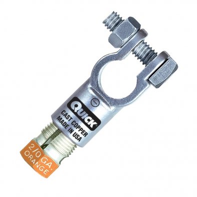 QC5020-005U Straight Universal Clamp Compression Connector 2/0 AWG (Pack of 5) 1 QC5020-005U Straight Universal Clamp Compression Connector 2/0 AWG (Pack of 5)