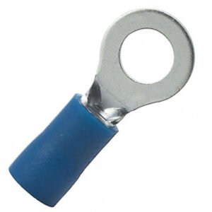 QC160206-025   PVC Insulated Ring Terminal 16-14 AWG 5/16" (Pack of 25)