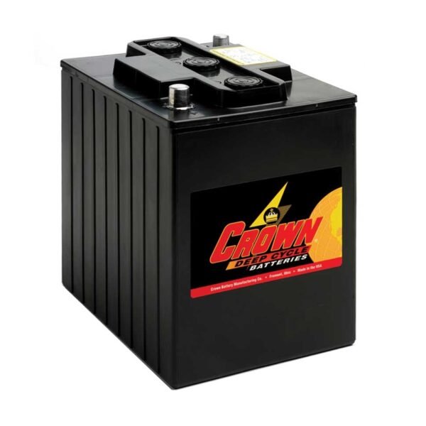 Crown CR-240 6V 240Ah Heavy Duty Commercial Deep Cycle Battery