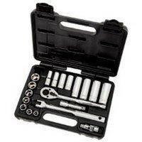 20Pc 3/8" Dr Sae Socket Set
