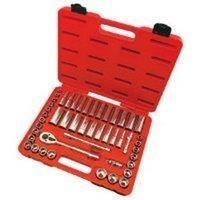 49Pc 3/8" Dr Sae/Metric Socket Set