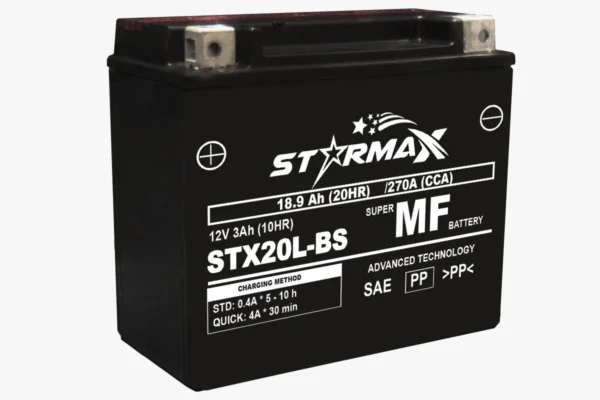 Starmax STX20L-BS Advanced AGM Maintenance Free Battery