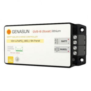 Genasun GVB-8-LI-CV MPPT Solar Charge Controller Custom Voltage 8A for Li-Ion/LiFePO4