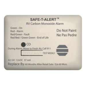 Safe-T-Alert 62-541-WT – Surface Mount White Carbon Monoxide Detector Alarm