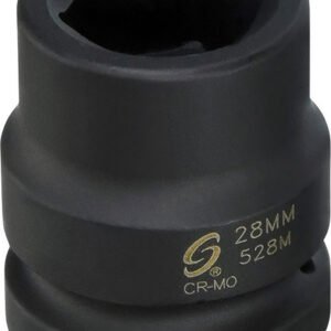 SUNEX SUN-528M  1" Dr. 28Mm Impact Socket