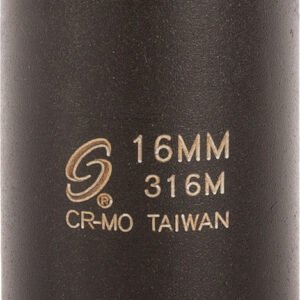 SUNEX SUN-316M  3/8" Dr. 16Mm Impact Socket