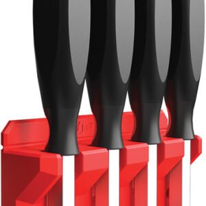 EZ RED  Ezr-Ezpb4-R Super Magnetic Pry Bar Holder, Holds 4 Pry Bars