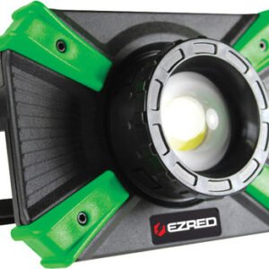 EZ RED  Ezr-Xlf1000-Gr 1000 Lumens Cob Led Xtreme Rechar. Focusing Light W/ Rotating Stand & Detachable Magnetic Base, Green