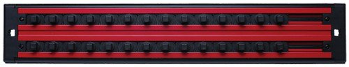 MECHANIC'S TIME Savers Mts-Lasdr38 3/8" Dr. 2-Row Lock-A-Socket Tray, Red 1 MECHANIC'S TIME Savers Mts-Lasdr38 3/8" Dr. 2-Row Lock-A-Socket Tray, Red