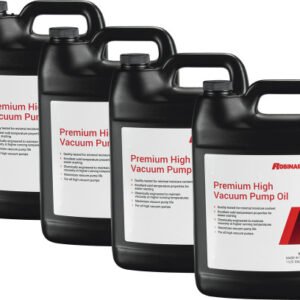 ROBINAIR ROB-13204  1-Gallon Vacuum Pump Oil, Case Of 4 Bottles
