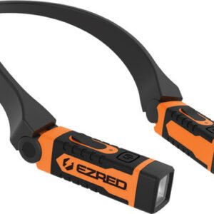 EZ RED  Ezr-Nk15-Or 300 Lumens Anywear® Rechargeable Led Neck Light, Includes Usb Charging Cord, Orange