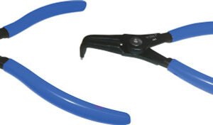 VIM TOOLS  Vim-Srb7 Snap Ring Bent Pliers Set, 7" Oal, 1.8M (.071") Hardened Tips