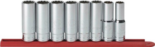 GEARWRENCH GWR-80713 Socket Set Deep Sae 1/2" Dr 12Pt 8Pc 1 GEARWRENCH GWR-80713 Socket Set Deep Sae 1/2" Dr 12Pt 8Pc