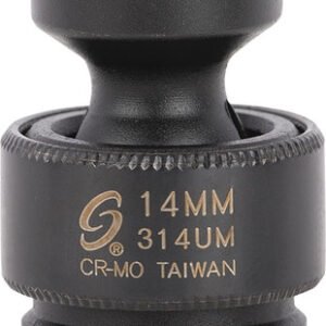 SUNEX SUN-314UM  3/8" Dr. 14Mm Universal Impact Socket