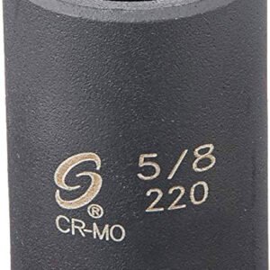 SUNEX SUN-220  1/2" Dr. 5/8" Impact Socket