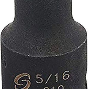 SUNEX SUN-310  3/8" Dr. 5/16" Impact Socket