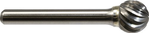 MASTER CUT Mst-Sd-3Nx Nx Series Sd - Ball Bur For Stainless Steel, 3/8" Cutting Diam., 2-1/8" Oal, 1/4" Shank 1 MASTER CUT Mst-Sd-3Nx Nx Series Sd - Ball Bur For Stainless Steel, 3/8" Cutting Diam., 2-1/8" Oal, 1/4" Shank