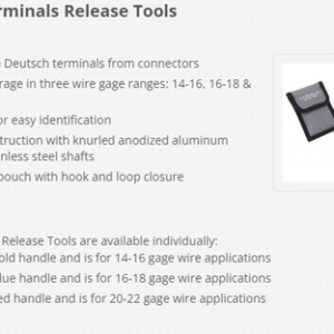 S&G TOOL  Aid Sgt-18550 Sg 18550 Deutsch Terminals Release Tool Kit