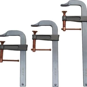 GRIP-ON TOOLS  Gri-98356 3-Pc Welding Clamps, 6" X 3", 8" X 3", 12" X 3"