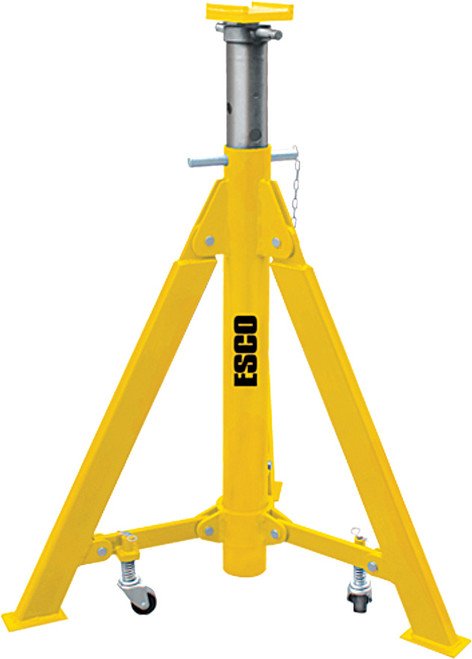 ESCO ESC-10493 Hd 10 Ton High Lift Jack Stand, 11 Positions, 43" To 69-1/4" 1 ESCO ESC-10493 Hd 10 Ton High Lift Jack Stand, 11 Positions, 43" To 69-1/4"