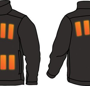 MILWAUKEE Mlw-M100B-21L (Large) Black Toughshell Heated Jacket Kit W/ M12 Cp3.0 Battery/Charger/Usb-C Cable