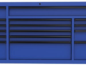 HOMAK HOM-BL04072160  72" Rs Pro Series 16-Drawer Roller Cabinet - Blue