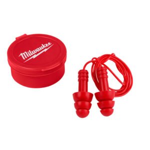 MILWAUKEE   Mlw-48-73-3151 Reusable Corded Ear Plugs, 3-Pack