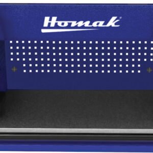 HOMAK HOM-BL02041010  41" Rs Pro Series 1-Drawer Hutch With Power Strip – Blue
