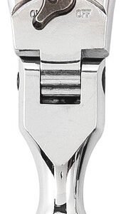 GEARWRENCH GWR-81212T  5" Long 1/4" Dr. Full Polish Stubby Flex Head Teardrop Ratchet, 90-Tooth