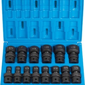 GREY PNEUMATIC  Gry-1314U 1/2" Drive 14 Pc. Standard Length Fract. Univ. Set
