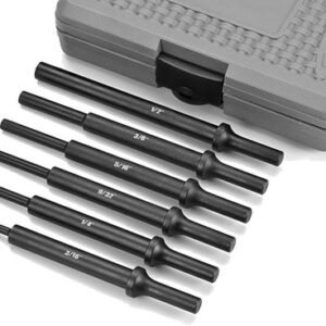 ATD Tools 5736 6 Pc. Extra Long Air Hammer Drift Set