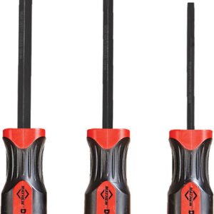 MAYHEW MAY-40180  3-Pc Demo Drivers Set (Hybrid Screwdriver Pry Bars), 8", 10", 11" Long