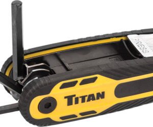 TITAN TOOLS  Tit-12770 8-Pc Locking Sae Hex Key Set, 3/32" To 1/4"