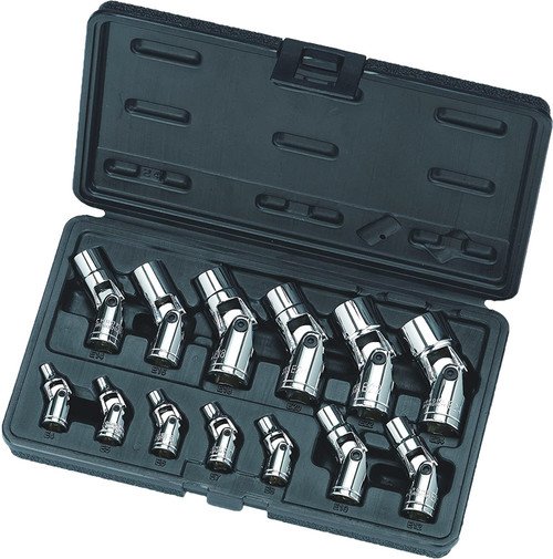 CTA CTA-9220 13-Pc E-Series Torx® Socket W/ U-Joint Set, E4-E24 1 CTA CTA-9220 13-Pc E-Series Torx® Socket W/ U-Joint Set, E4-E24