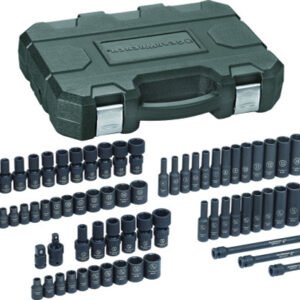 GEARWRENCH GWR-84903  71-Pc 1/4" Drive 6 Point Std/Deep/Univ, Sae/Metric Impact Socket Set