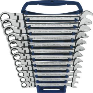 GEARWRENCH GWR-9901D  Set Wrench Ratcheting Combination Flex Met 12Pc