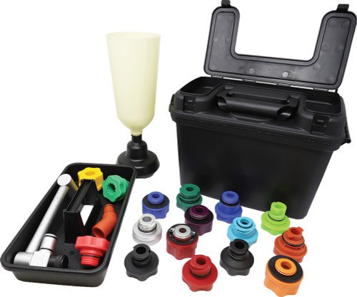 CTA CTA-7333 20-Pc Oil Funnel/Adapter Kit For Many European, Asian & Us Vehicles 1 CTA CTA-7333 20-Pc Oil Funnel/Adapter Kit For Many European, Asian & Us Vehicles
