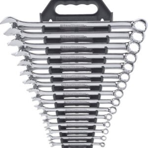 GEARWRENCH GWR-81901 15-Pc 12 Pt. Long Pattern Combination Wrench Set, 1/4" To 1"