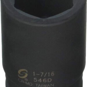 SUNEX SUN-546D  1" Drive, 1-7-16", 6 Point Deep Impact Socket