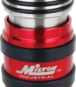 MILTON MIL-S-1774  G-Style Universal Safety Exhaust Industrial Coupler, 1/2" Mnpt X 1/2" Body Flow (Accepts G-Style .125 & .375)