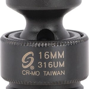 SUNEX SUN-316UM  3/8" Dr. 16Mm Universal Impact Socket