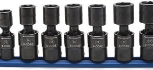 GEARWRENCH GWR-84979  Set Socket Pinless Universal Impact 1/2Dr 6Pt 10Pc Metric